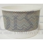 Pohár papierový na 135 ml Text / bal. 42 ks